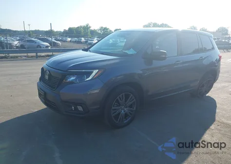 2020 Honda Passport Awd Ex-L из США, поврежденный, VIN 5FNYF8H54LB004624
